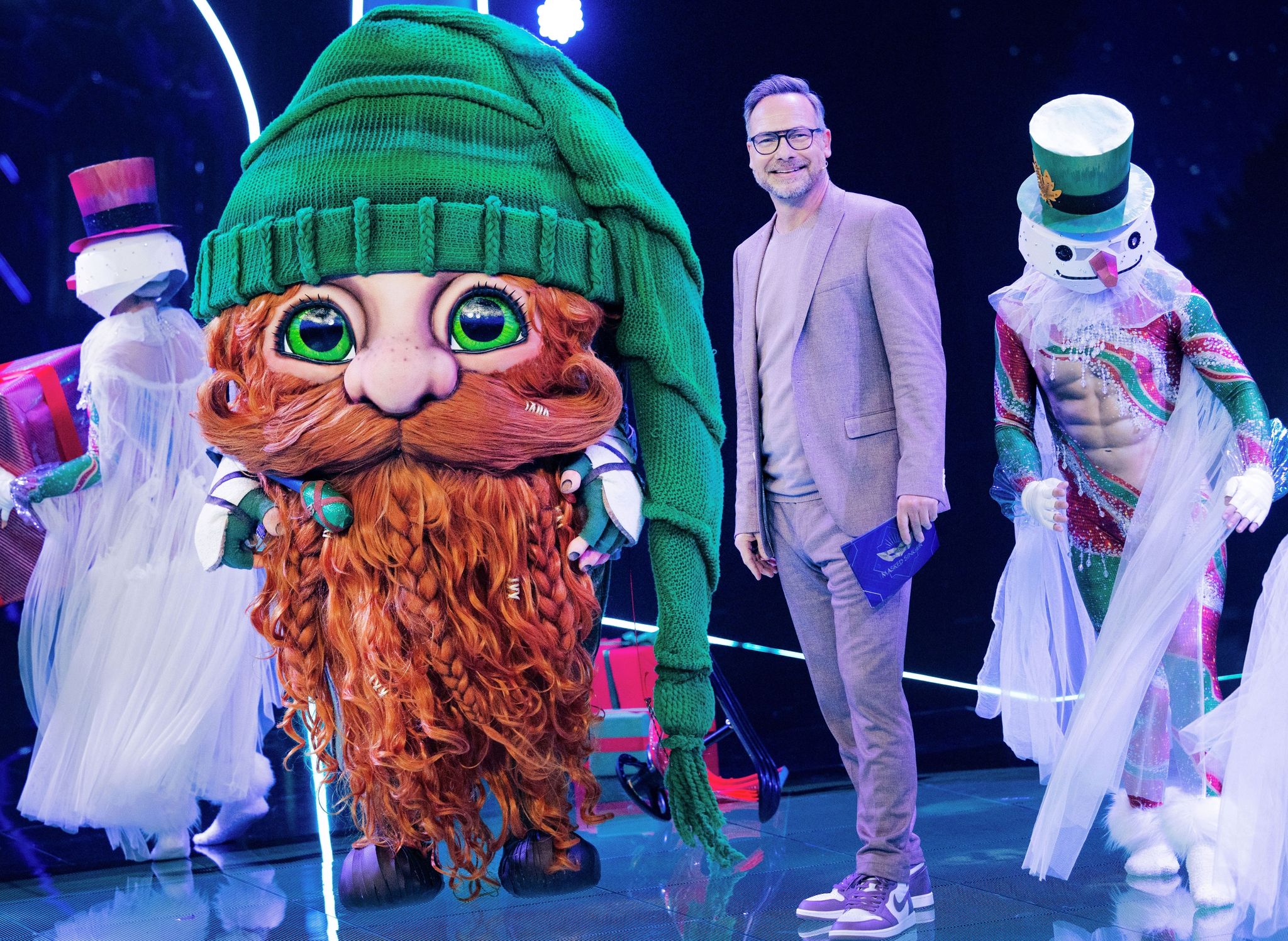 «The Masked Singer»: Tim Bendzko ist der Klaus Claus