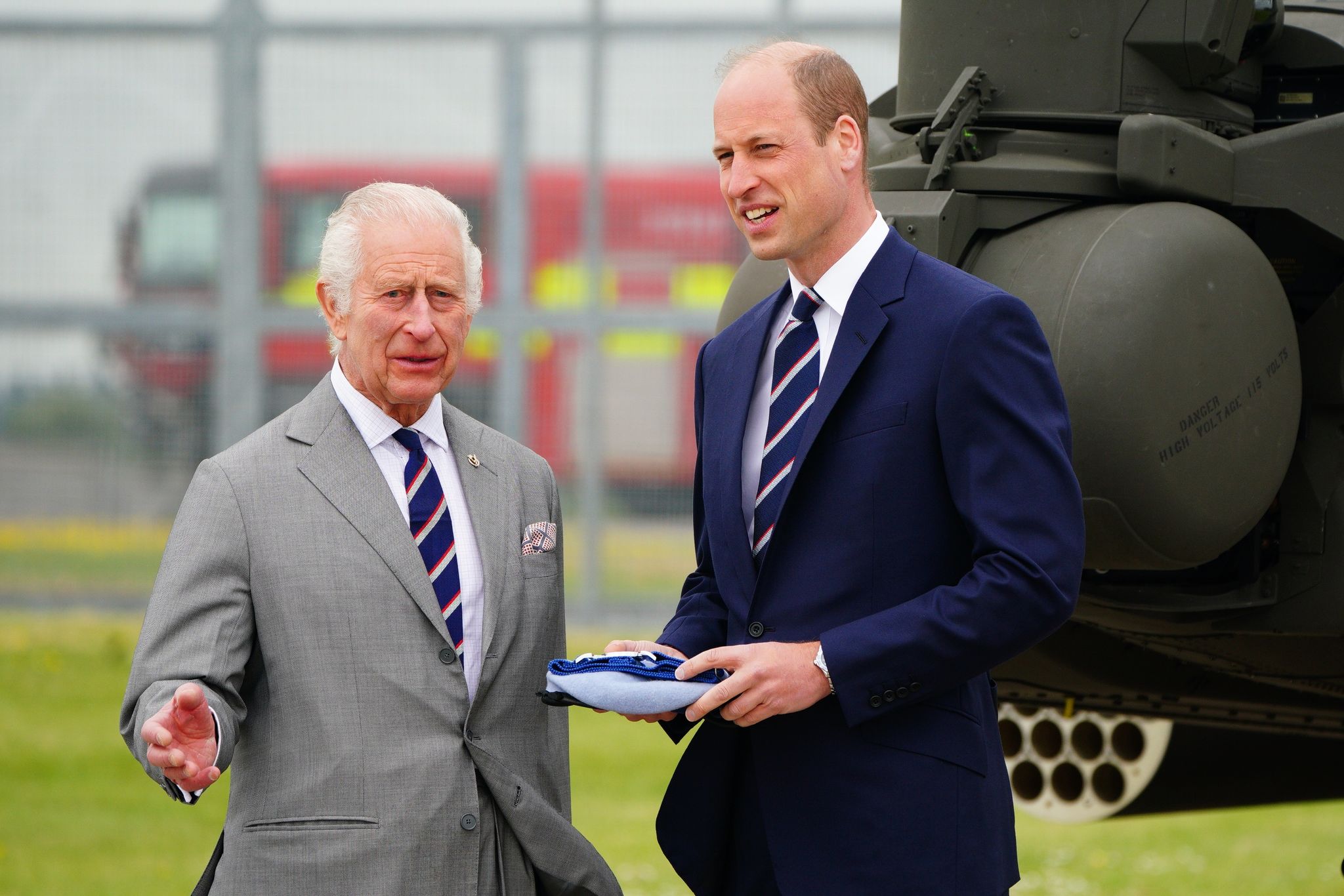 König Charles gibt militärischen Titel an William ab